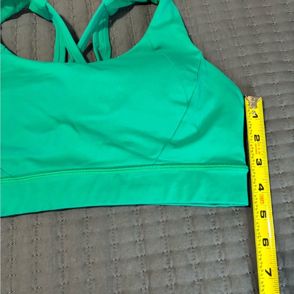 lululemon athletica energy bra Very Green Crossback Sports Bra - Picture 8 of 8